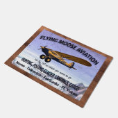 Vliegtuigvlag Deurmat (Schuin)