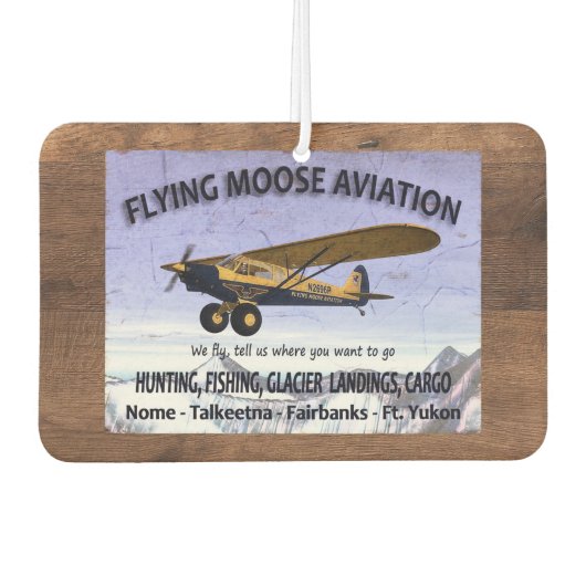 Vliegtuigvlag Luchtverfrisser (Voorkant)