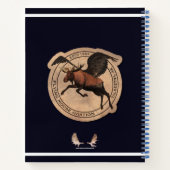  Vliegtuigvlag Notitieboek (Achterkant)