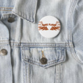 Vliegtuigvleugels nemen ronde button 5,7 cm (In situ)