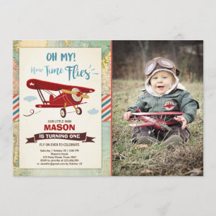 Vliegtuigvlieger Vliegtuigjongen Kaart