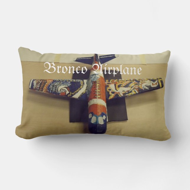 Vliegtuigvliegtuig Kussen (Voorkant)