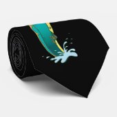 Vliegtuigvloeren van de psychedelische forel van A Stropdas (Opgerold)