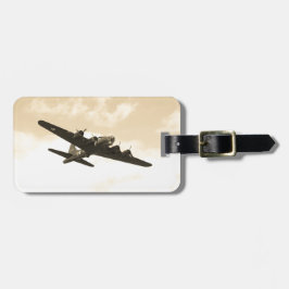 Vliegtuigvlucht Bagagelabel