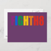 Vliegtuigvlucht H8 Briefkaart (Voorkant / Achterkant)