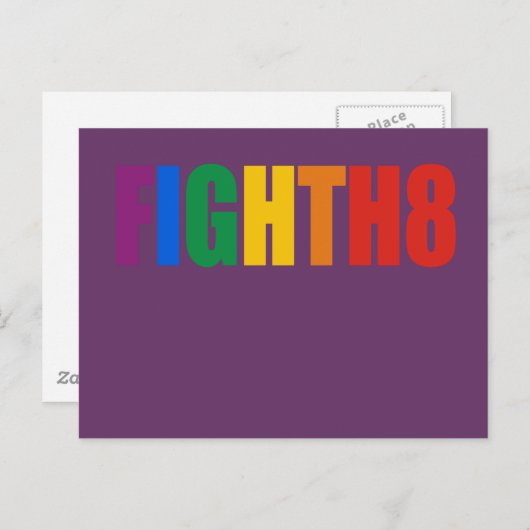 Vliegtuigvlucht H8 Briefkaart (Voorkant / Achterkant)