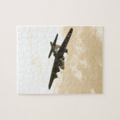 Vliegtuigvlucht Legpuzzel (Horizontaal)