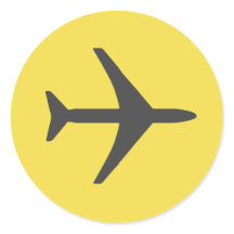 Vliegtuigvlucht met minimalistisch vliegtuig