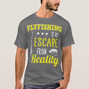 Vliegtuigvlucht uit de Natuur van echte forel T-shirt