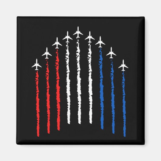 Vliegtuigvlucht van 4 juli magneet (Voorkant)