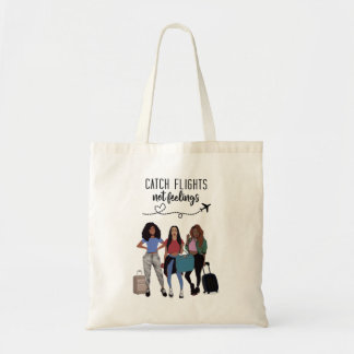 Vliegtuigvluchten niet - Canvas tas
