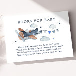 vliegtuigwolken Waterverf boeken voor Baby Informatiekaartje<br><div class="desc">vliegtuigwolken Waterverf boeken voor Baby Kaart</div>