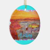 vliegtuigzonsonderstel keramisch ornament (Rechts)