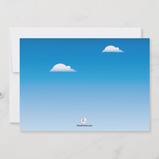  vlieguitnodiging kaart (Achterkant)