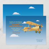  vlieguitnodiging kaart (Voorkant / Achterkant)