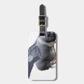 vliegvarken bagagelabel (Voorkant verticaal)