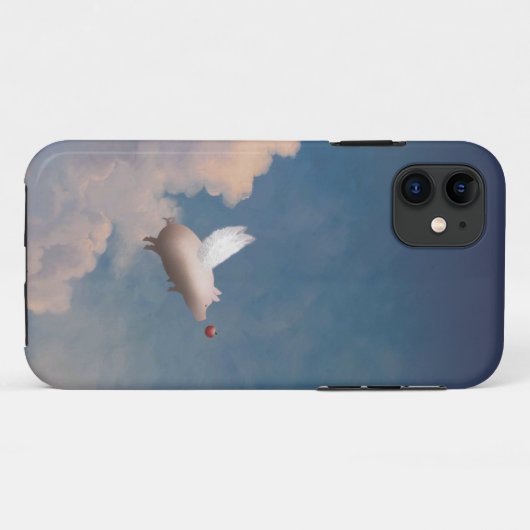 vliegvarken Case-Mate iPhone case (Achterkant (horizontaal))