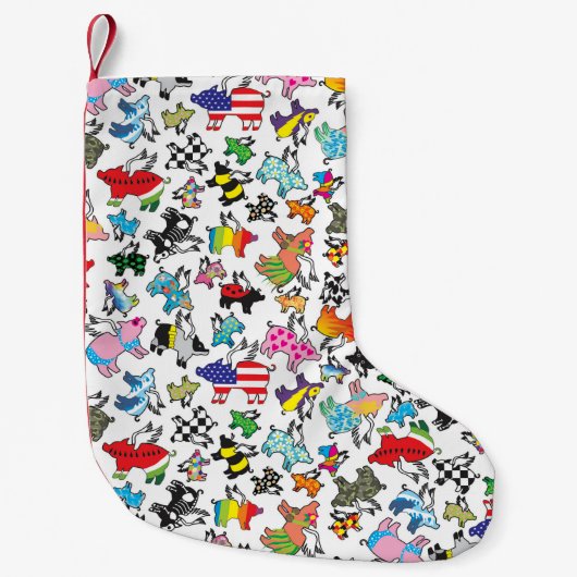 Vliegvarken Kleine Kerstsok (Voorkant)