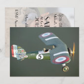  Vliegveld Birthday Geef nummer en foto uit Kaart (Voorkant / Achterkant)