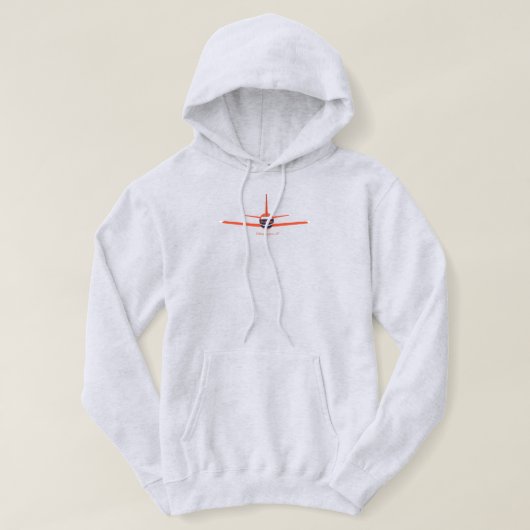 Vliegveld van Illinois IL Vliegveld Hoodie (Design voorkant)