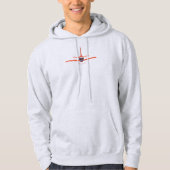 Vliegveld van Illinois IL Vliegveld Hoodie (Voorkant)