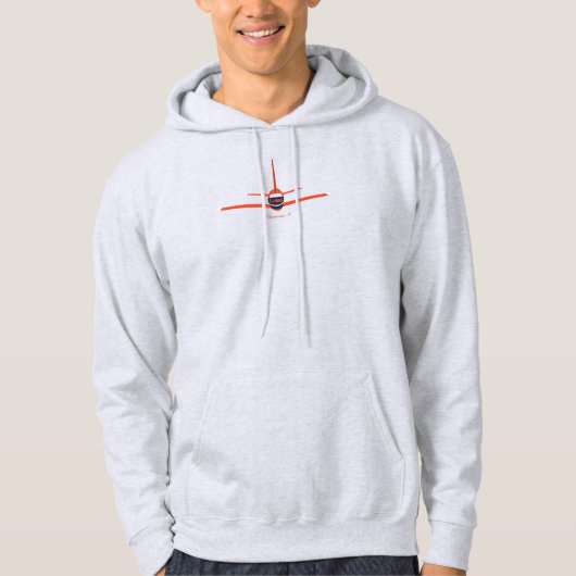 Vliegveld van Illinois IL Vliegveld Hoodie (Voorkant)