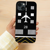 Vliegveld & Vliegtuig, Eenvoudige Luchtvaart Case-Mate iPhone Case