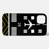 Vliegveld & Vliegtuig, Eenvoudige Luchtvaart Case-Mate iPhone Case (Achterkant (horizontaal))