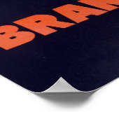 vliegveld Windy City Chicago Travel Poster (Hoek)