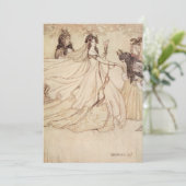  vliegvelden Assepoester Partij Uitnodiging (Staand voorkant)