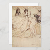  vliegvelden Assepoester Partij Uitnodiging (Voorkant / Achterkant)