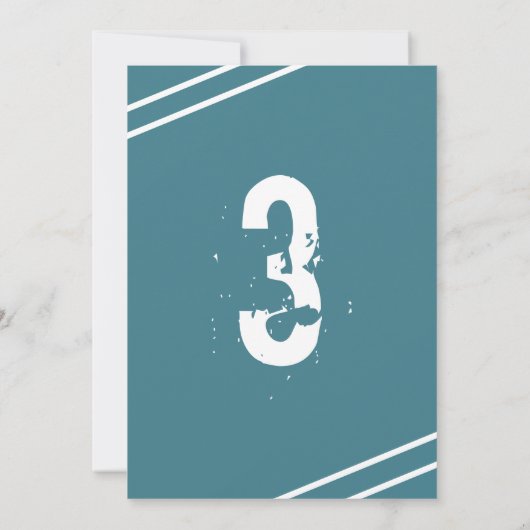 vliegvelden met de 'Birthday'-uitnodigingstijden Kaart (Achterkant)