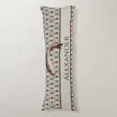 vliegvelden regenboogforel Pillo Lichaamskussen (Voorkant Verticaal)