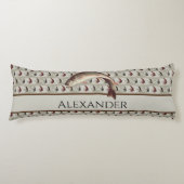 vliegvelden regenboogforel Pillo Lichaamskussen (Voorkant)