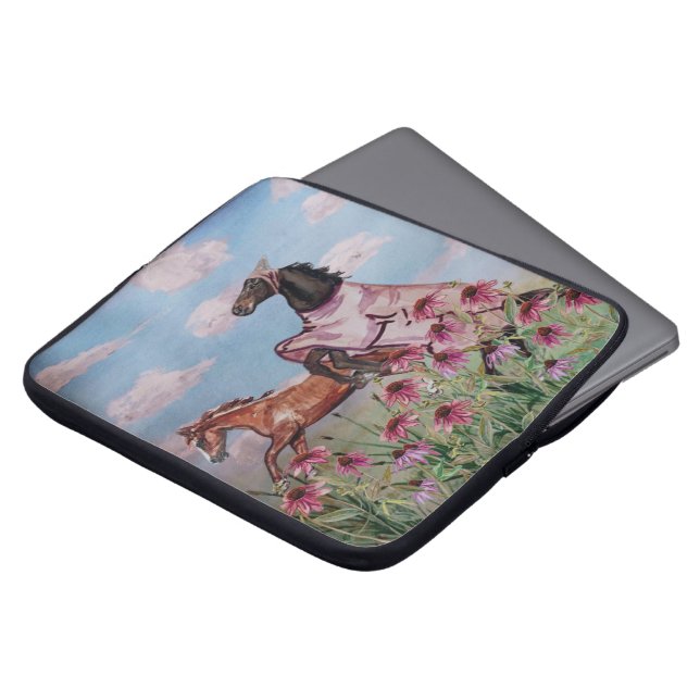 vliegvellen verhalenboek laptop sleeve (Voorkant top)