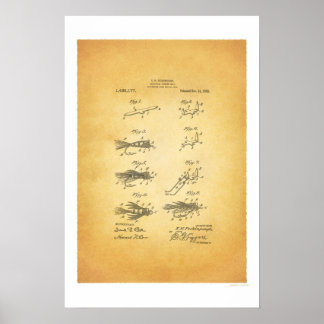 Vliegverbod 1921 US Patent Poster - E H Peckinpaug