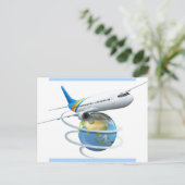 Vliegverbod Briefkaart (Staand voorkant)