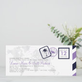 Vliegverbod in het vliegtuig kaart (Staand voorkant)