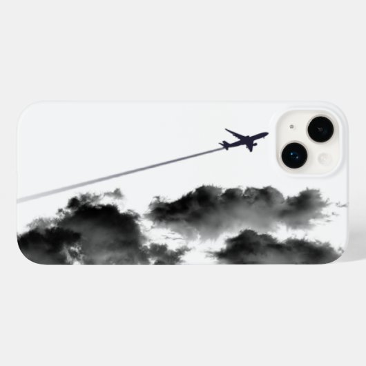 Vliegverbod/Jet-vliegtuig/Pilootgeschenken Case-Mate iPhone Case (Achterkant (horizontaal))