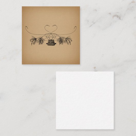 Vliegverbod  kunst informatiekaartje (Voorkant / Achterkant)