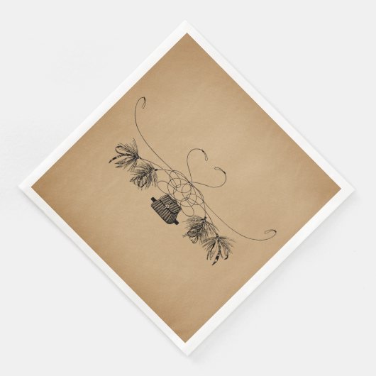 Vliegverbod kunst servet (Hoek)