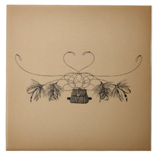 Vliegverbod  kunst tegeltje