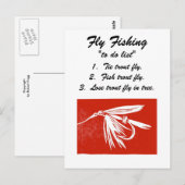 Vliegverbod "om lijst te doen" Briefkaart (Voorkant / Achterkant)