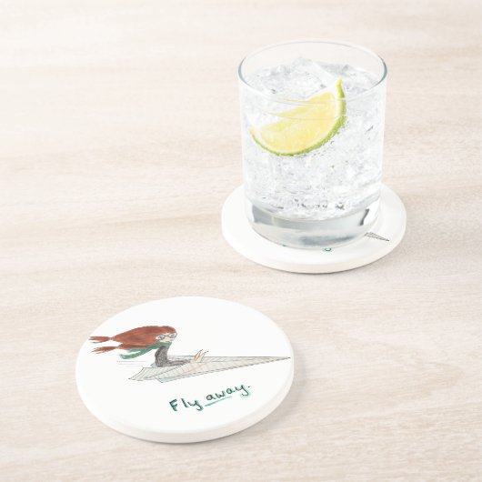 Vliegverbod Onderzetter (Zijkant)