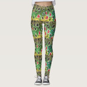 Vliegverbod op bruine forel Ichthyology Geweldige Leggings (Voorkant)