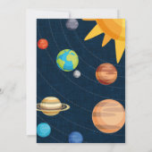 Vliegverbod op ruimtevaartplank - uitnodiging op z (Achterkant)