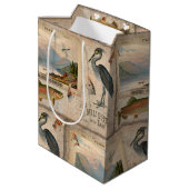 Vliegverbod op  visontvlechting in het meer van de medium cadeauzakje (Achterkant Gekanteld)