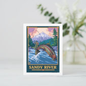 Vliegverbod - Sandy River, Oregon Briefkaart (Staand voorkant)