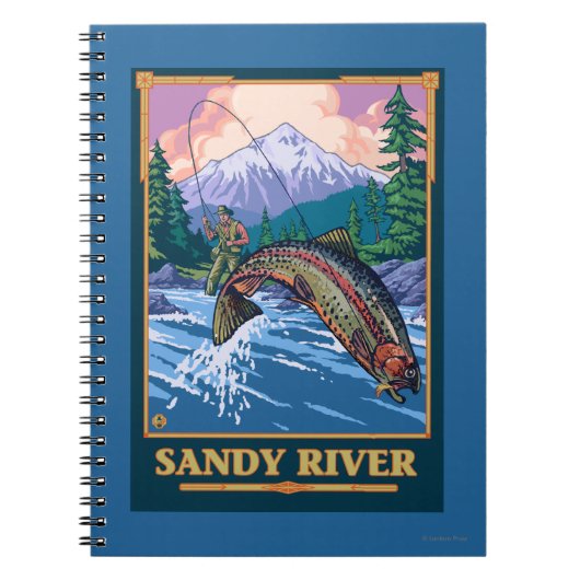 Vliegverbod - Sandy River, Oregon Notitieboek (Voorkant)