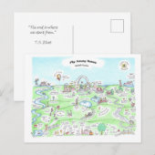 Vliegverbod thuisbasis Briefkaart (Voorkant / Achterkant)